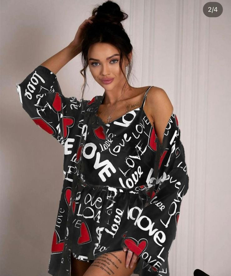 Summer Dreamy Cartoon Pajamas