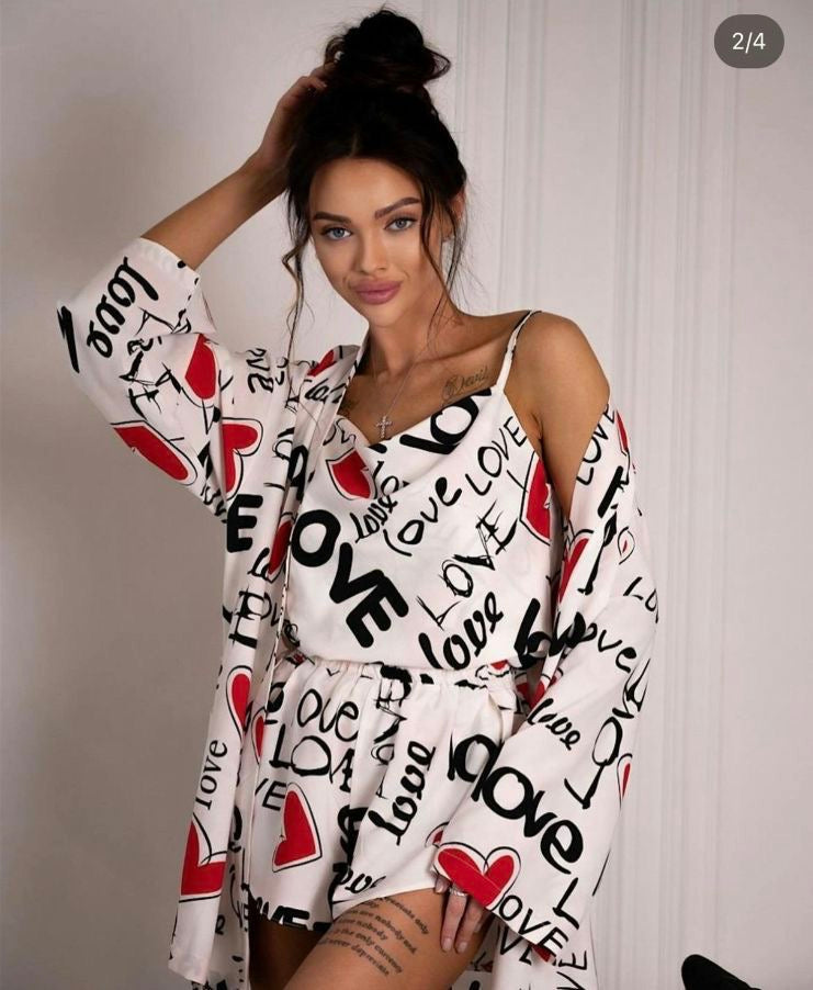 Summer Dreamy Cartoon Pajamas